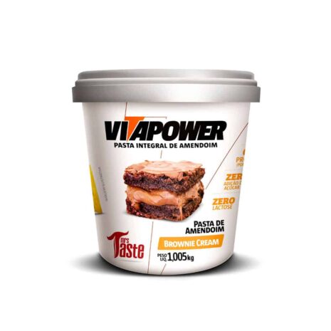 Pasta-Integral-de-Amendoim-Sabor-Brownie-Cream-Vita-Power