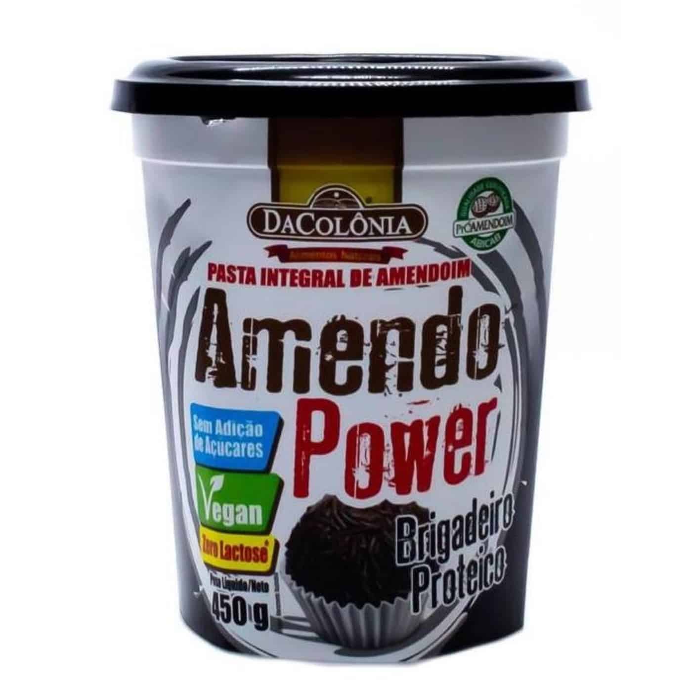 Pasta de Amendoim Amendo Power Doce de Leite 450g - Loja virtual DaColônia  Alimentos Naturais